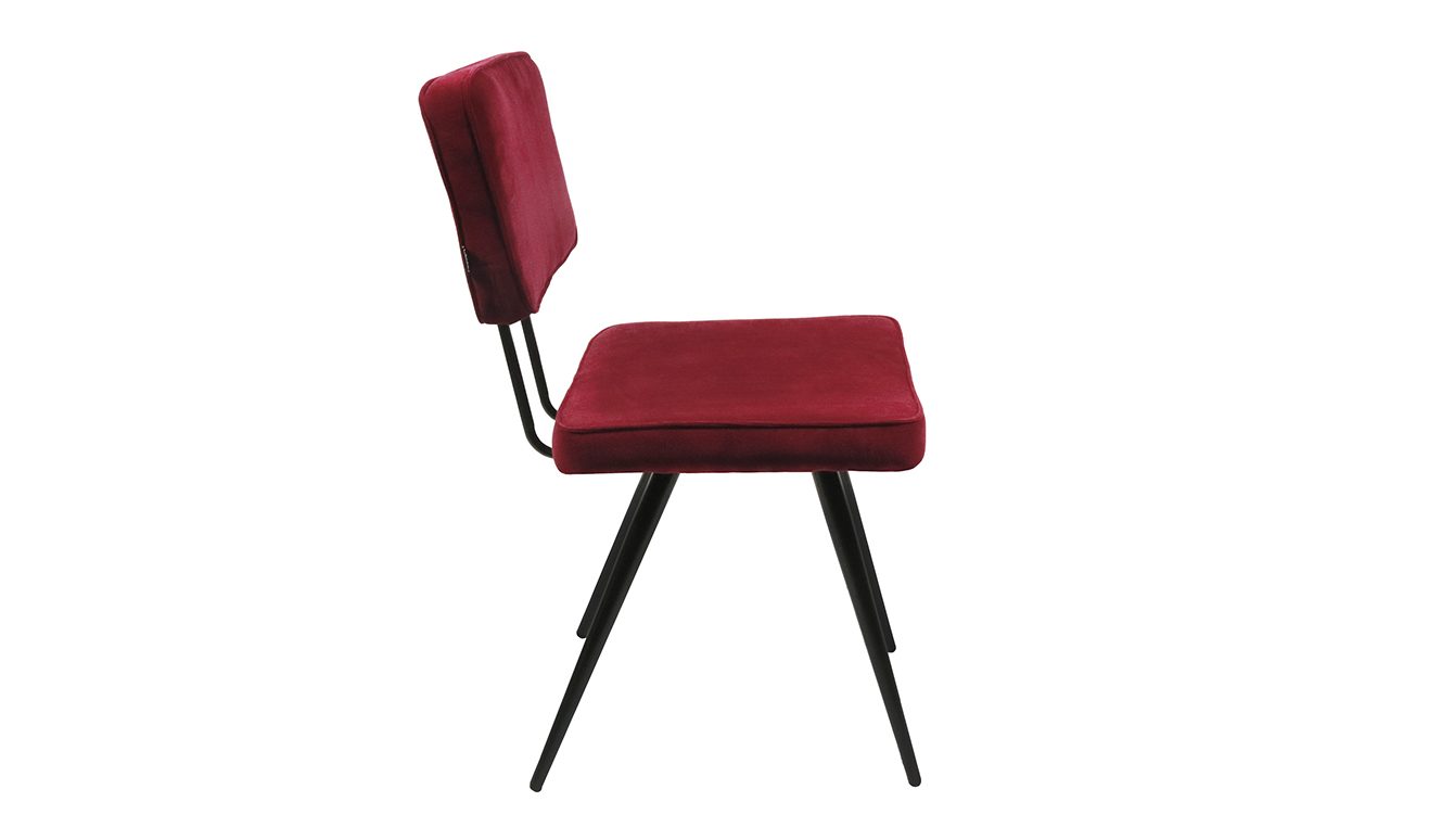 Kick eetkamerstoel Lott - Rood