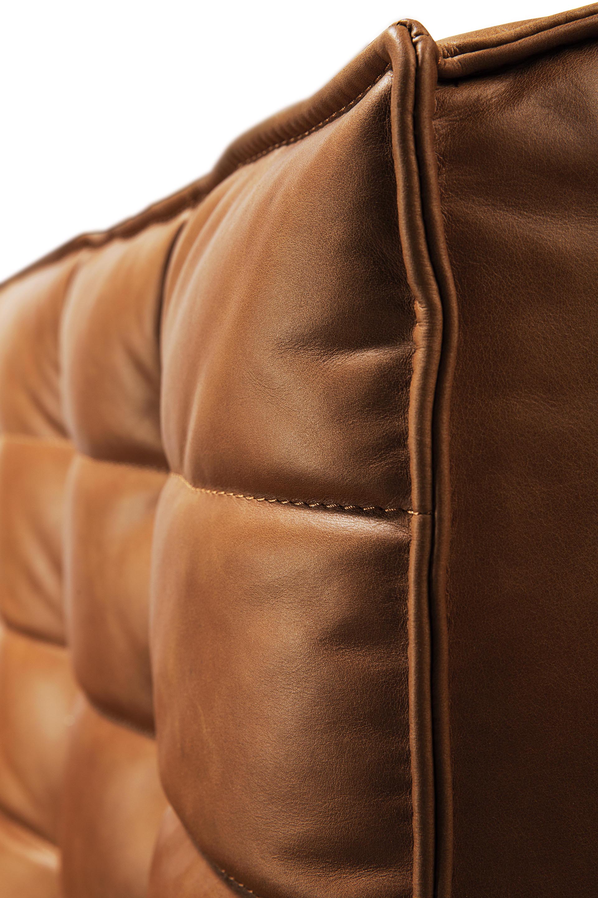 Ethnicraft - N701 Old Saddle leren 2-zitsbank (140 x 91 x 76 cm)