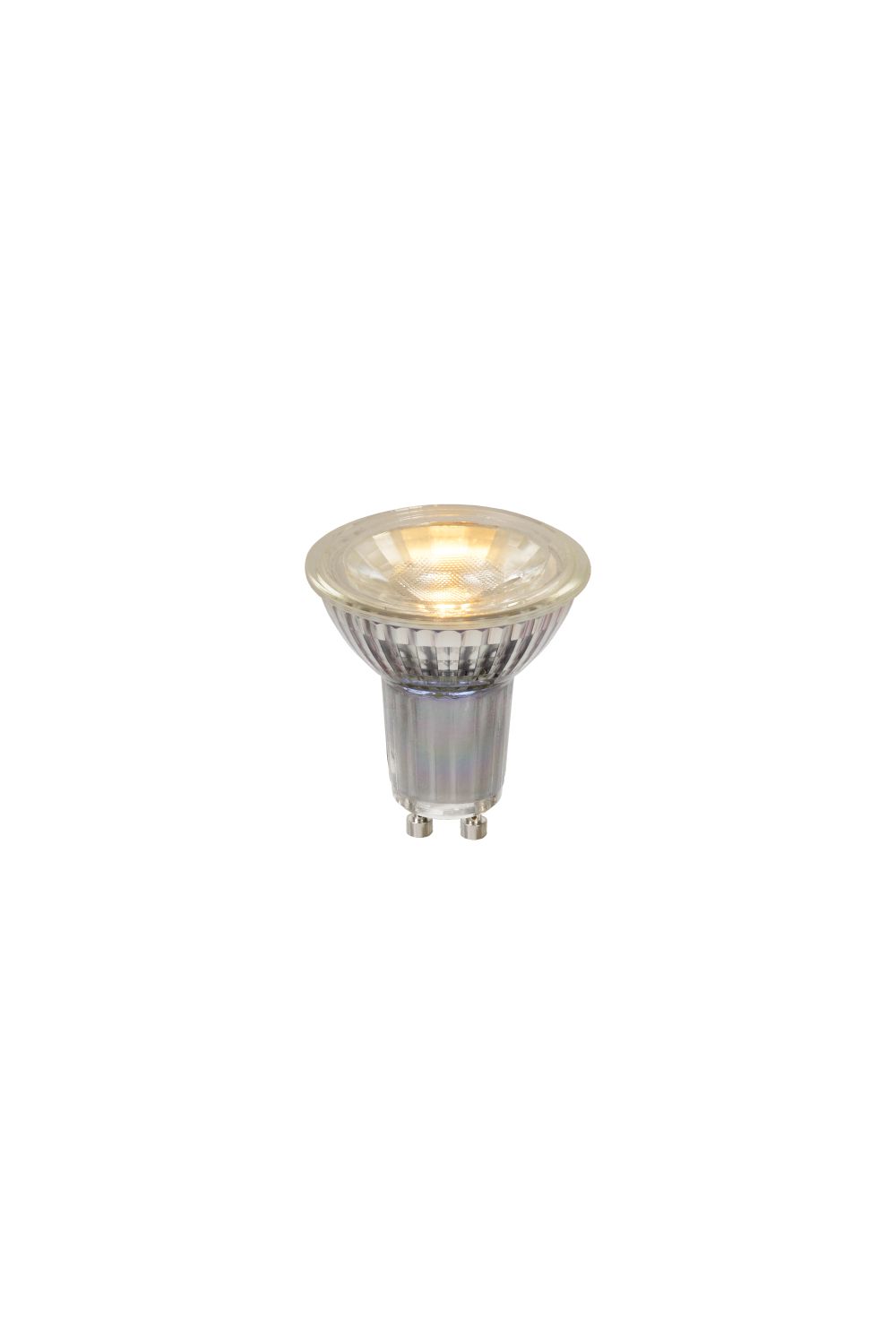 Lucide MR16 - Led lamp - Ø 5 cm - LED Dimb. - GU10 - 1x5W 2700K - Transparant
