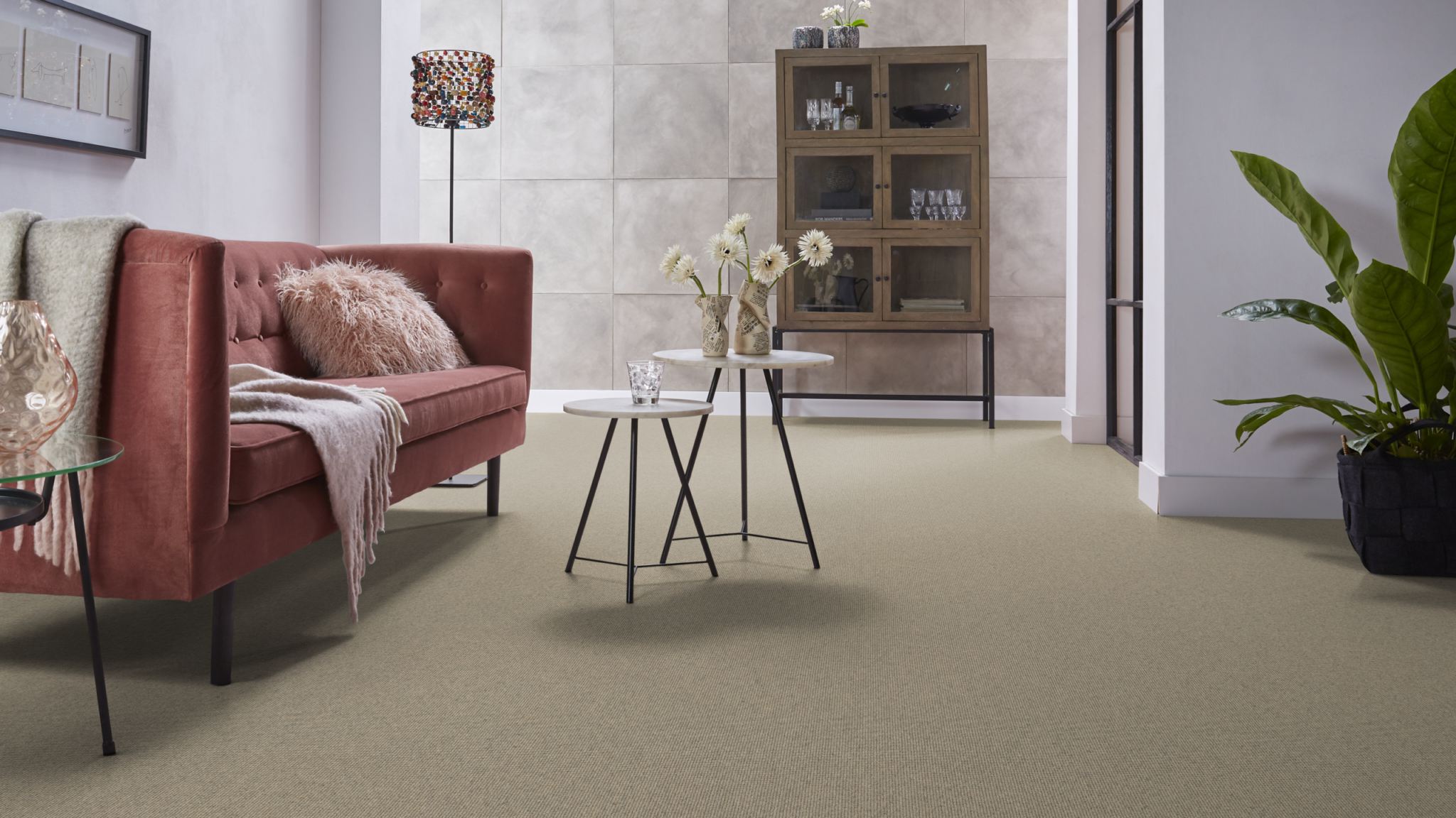 Ambiant Cardigan grijswit 0020