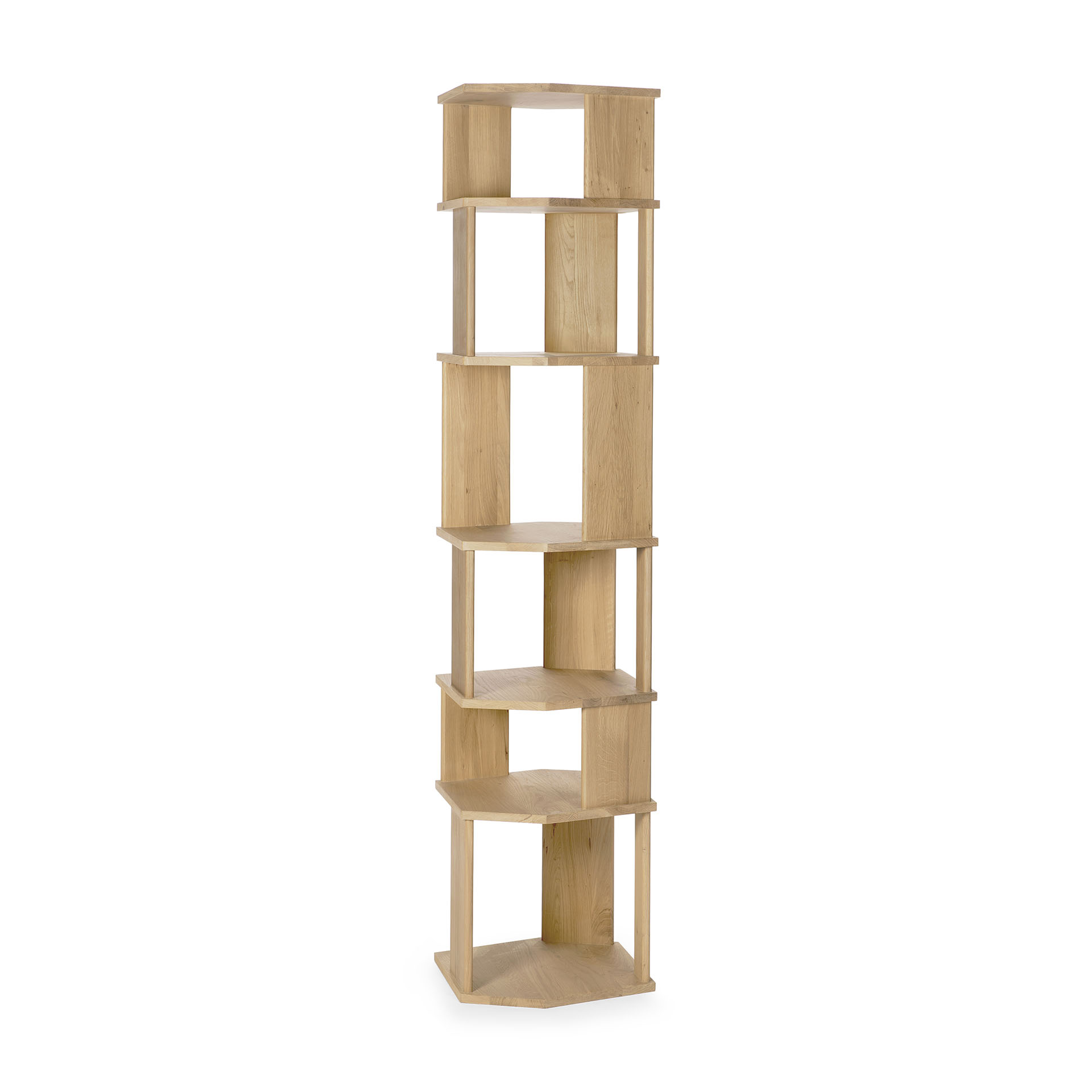 Ethnicraft - Stairs eiken boekenkast (45 x 46 x 204 cm)