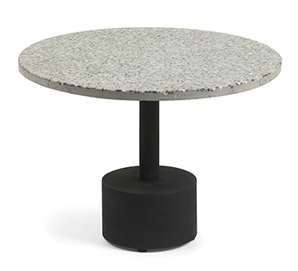 Bijzettafel Delano Ø 55 cm grijs