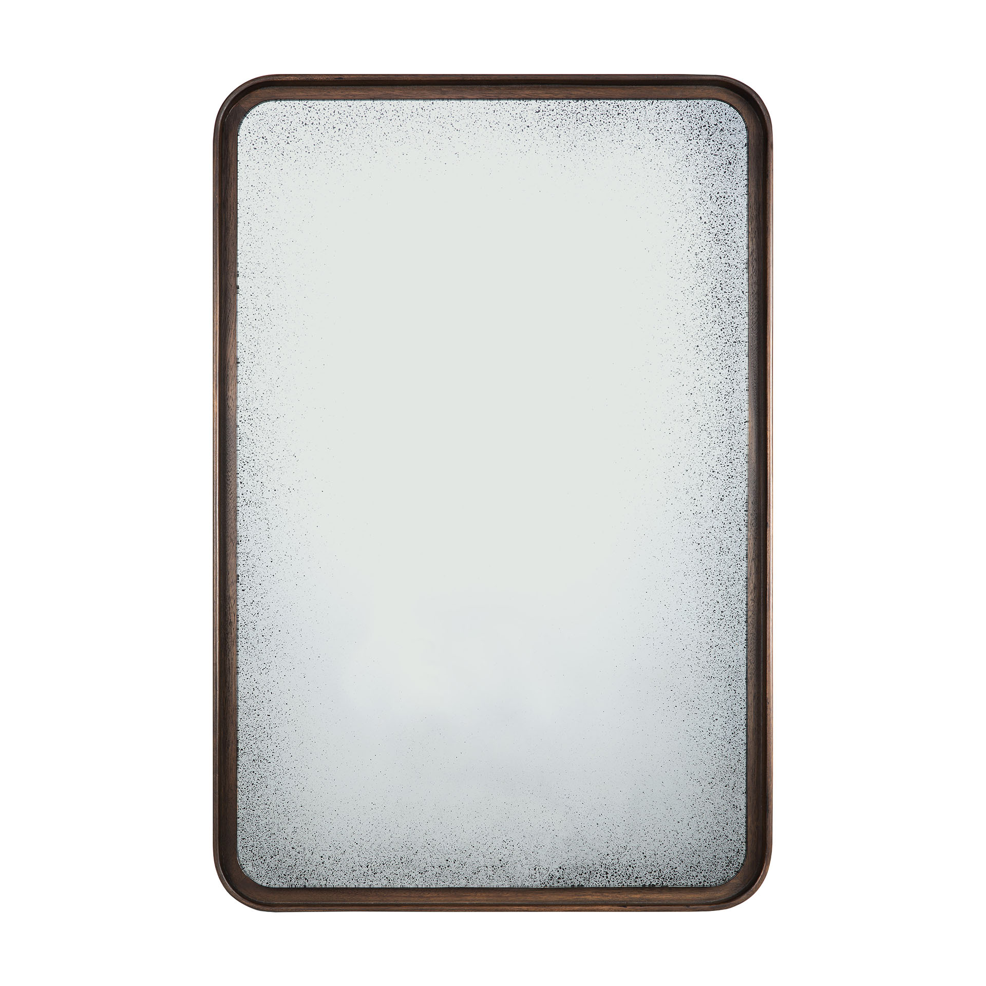 Ethnicraft - Edge Clear muurspiegel gelakt mahonie frame (61 x 5 x 91 cm)