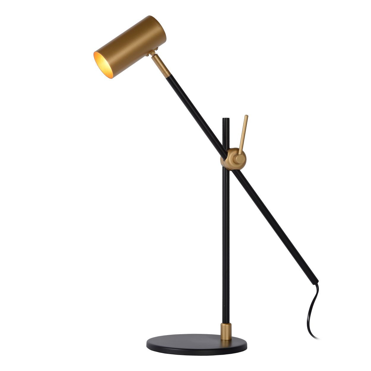 Lucide PHILINE - Bureaulamp - 1xGU10 - Zwart