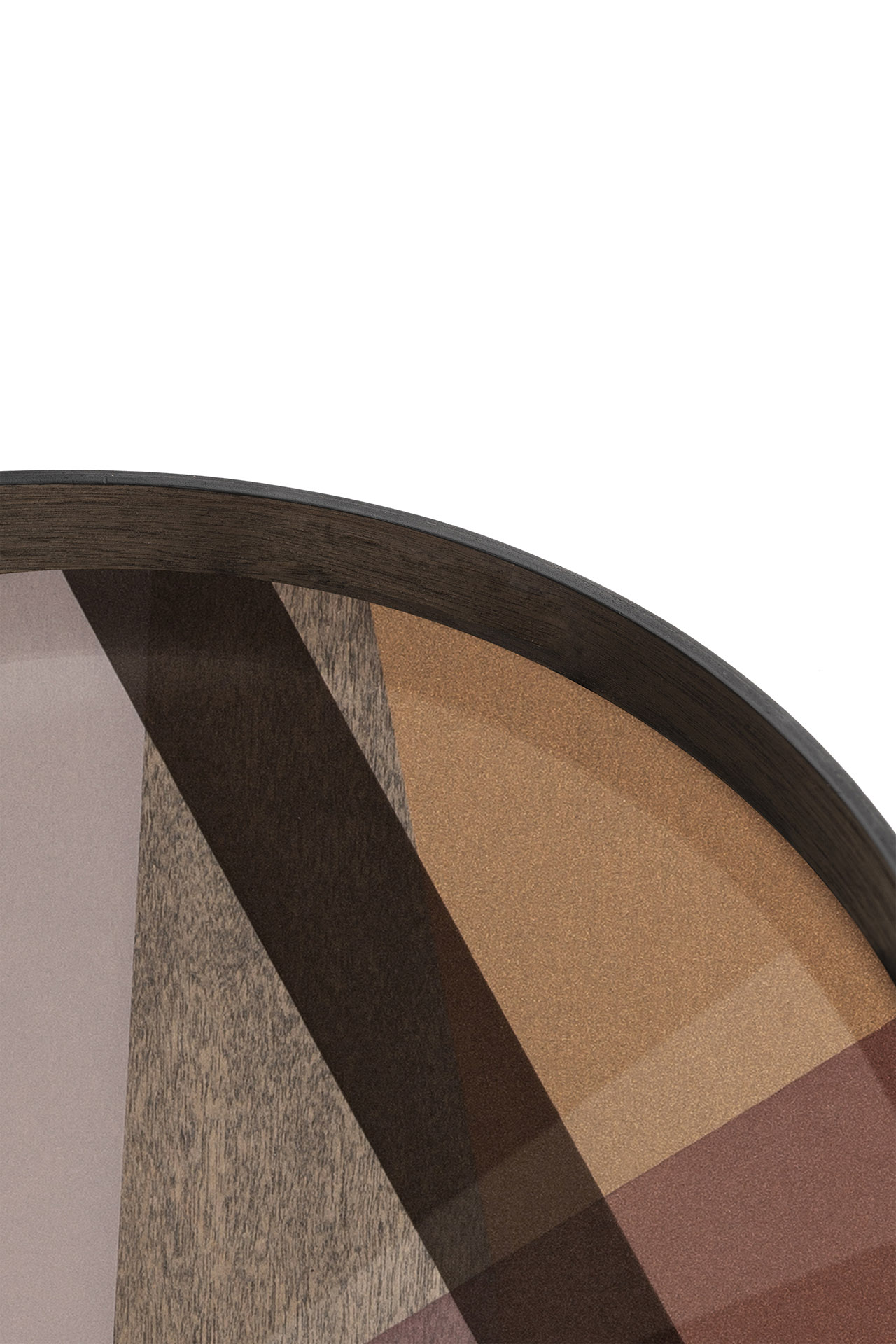 Ethnicraft - Angle dienblad Pinot L (Ø 61 cm x 4 cm)