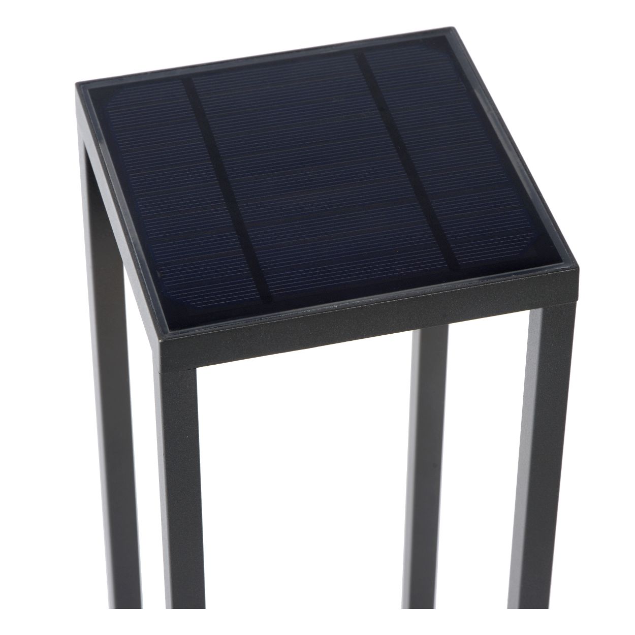 Lucide TENSO SOLAR - Sokkellamp Buiten - LED - 1x2,2W 3000K - IP54 - Antraciet