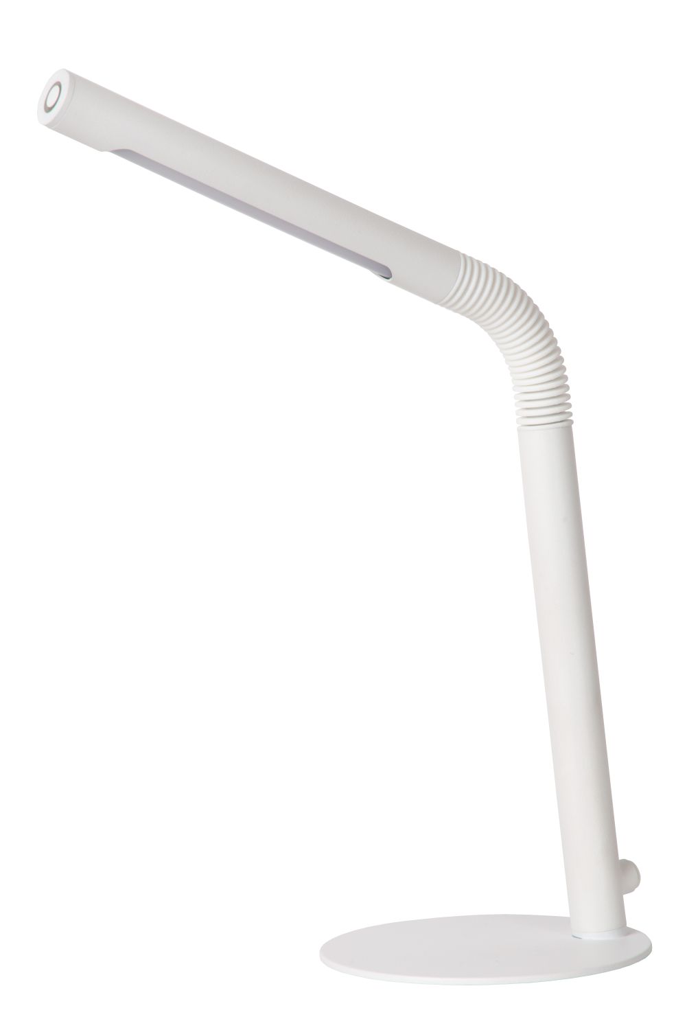 Lucide GILLY - Oplaadbare Bureaulamp - Accu/Batterij - LED Dimb. - 1x3W 2700K - Wit