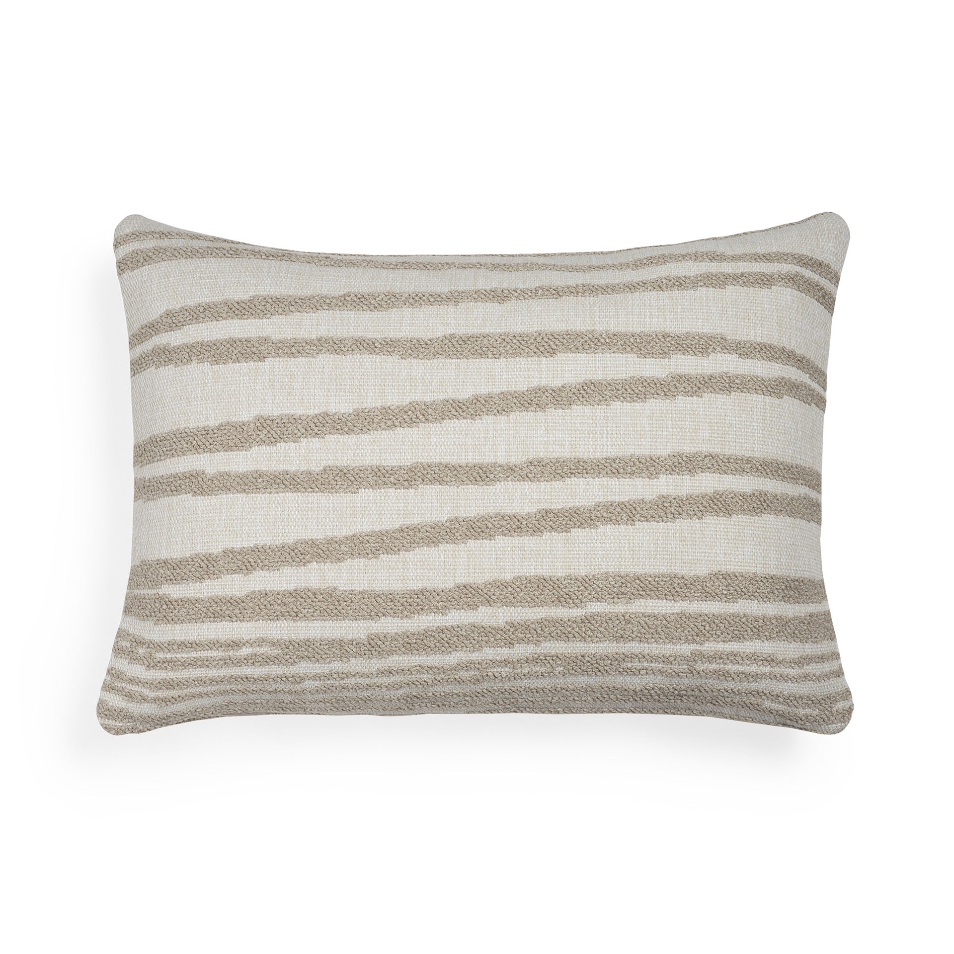 Ethnicraft - Stripes White buiten kussen (60 x 40 x 15 cm)