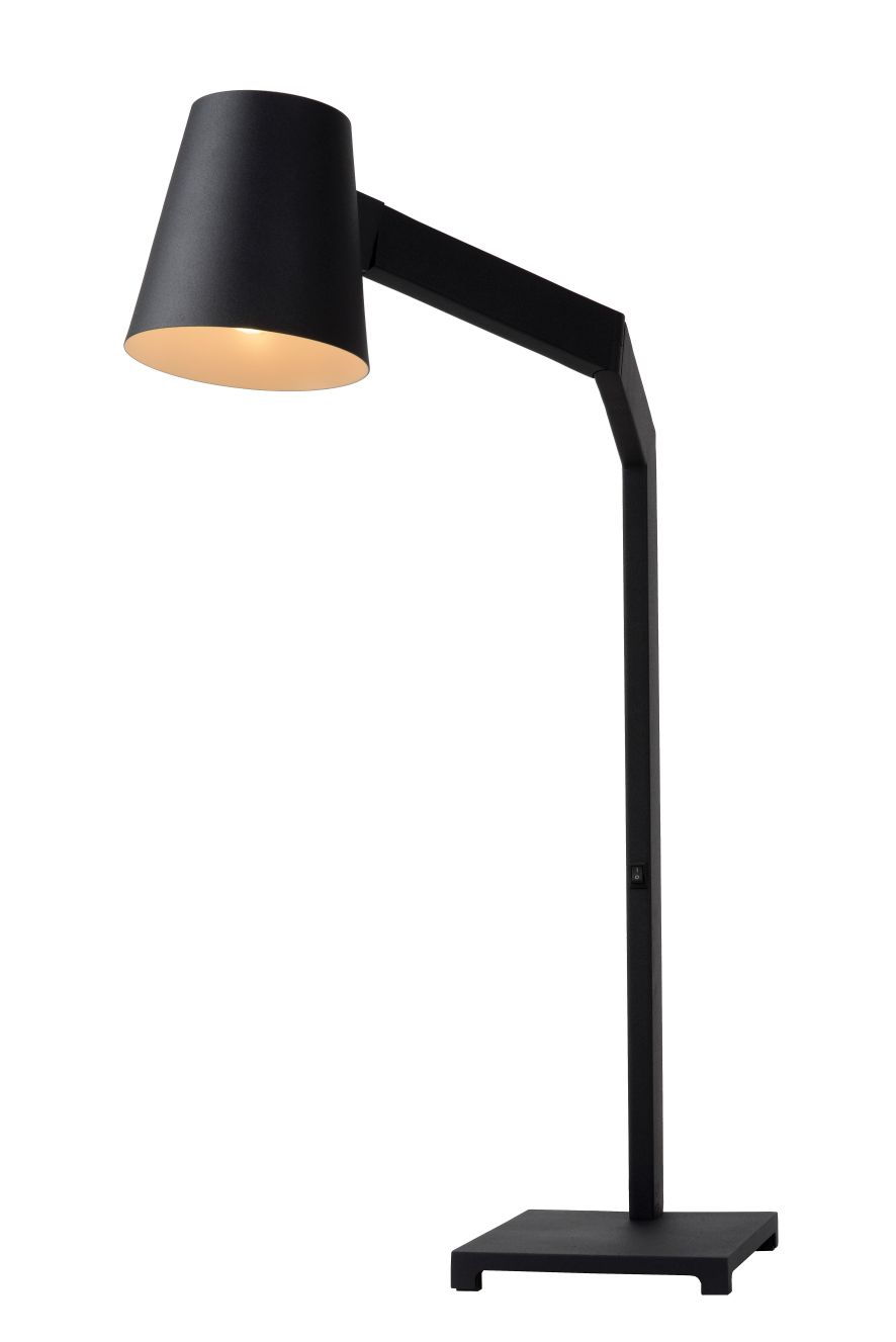 Lucide MIZUKO - Bureaulamp - 1xE14 - Zwart