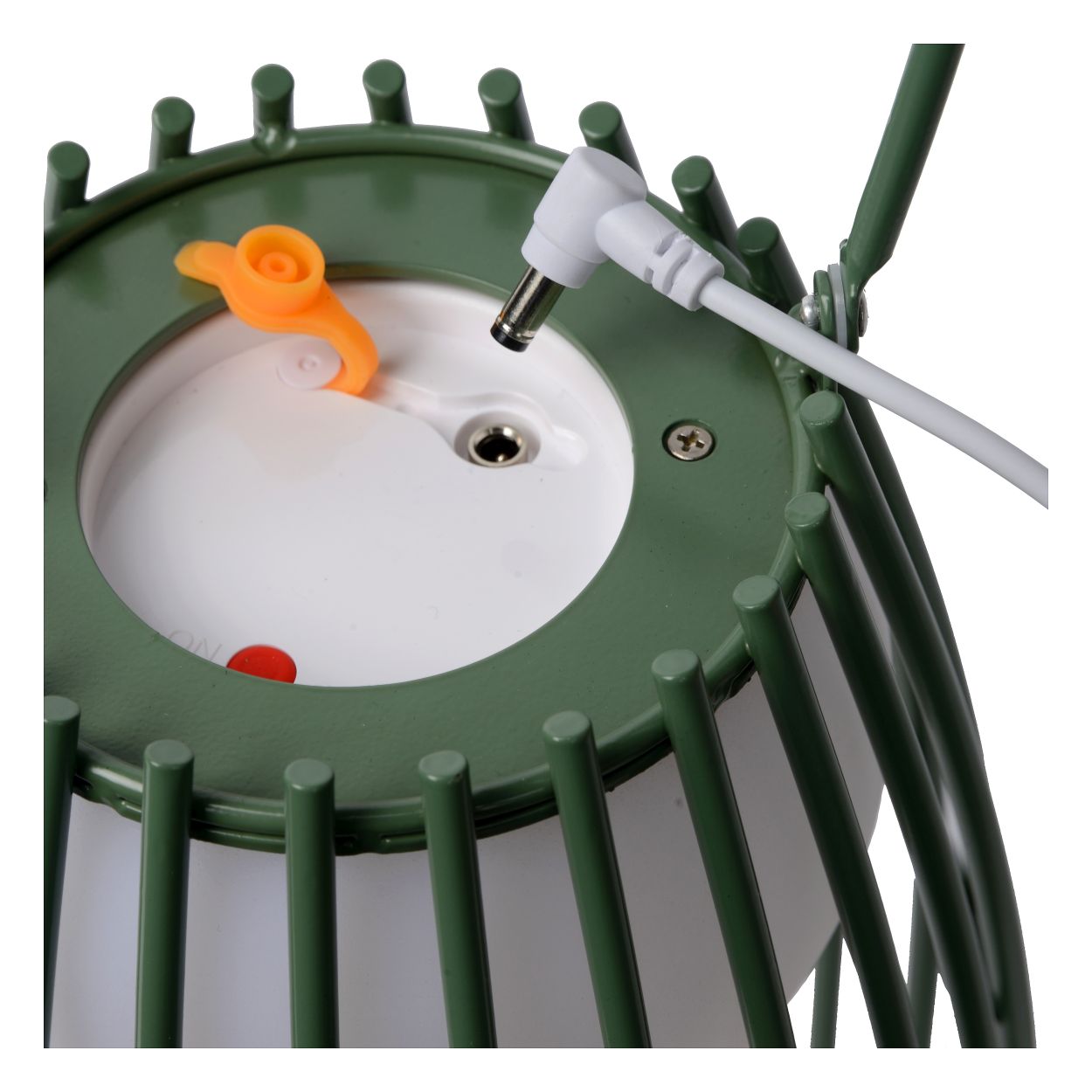 Lucide FJARA - Tafellamp Buiten - Ø 17,5 cm - LED Dimb. - 1x0,3W 3200K - IP44 - 3 StepDim - Groen