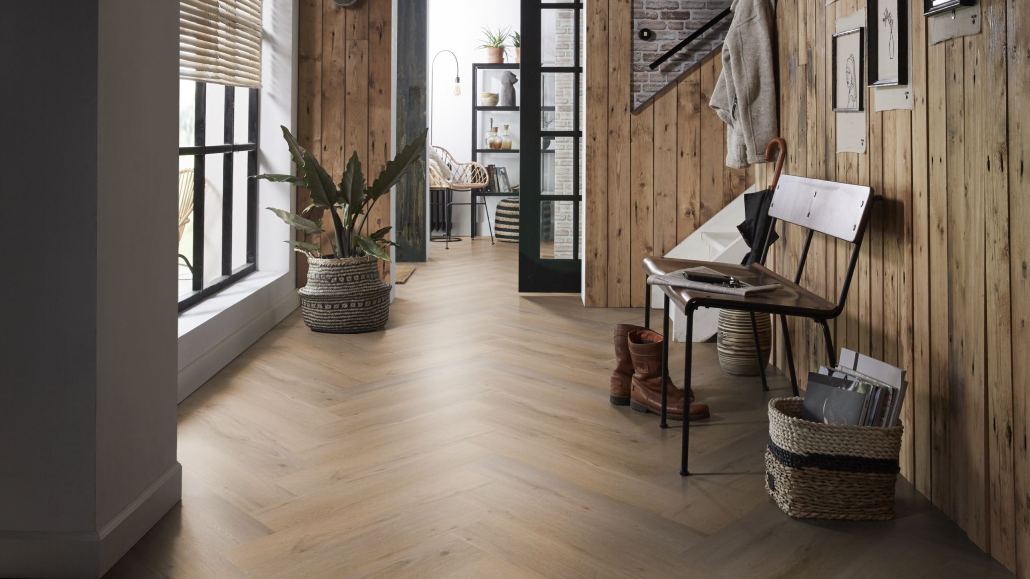 Ambiant Spigato Vivero visgraat click SRC smoky