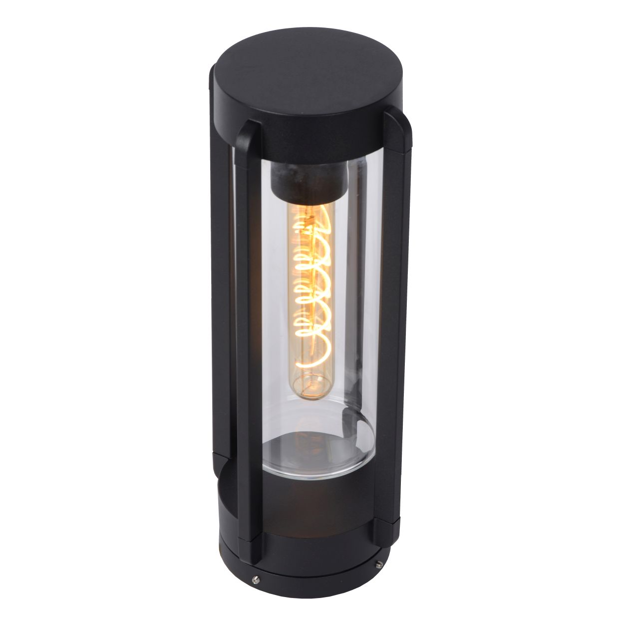 Lucide GARLAND - Tafellamp Buiten - Ø 15,1 cm - 1xE27 - IP44 - Zwart