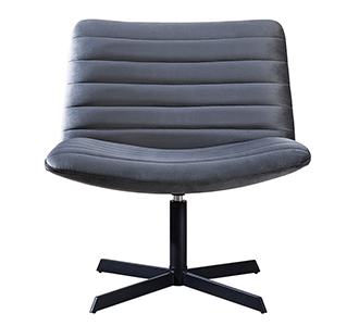 Kick Fauteuil Beau - Velvet Grijs
