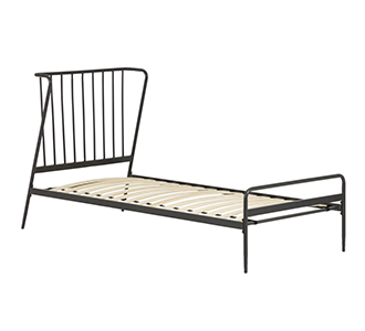 Bed Narlu 90 x 190 cm grafiet