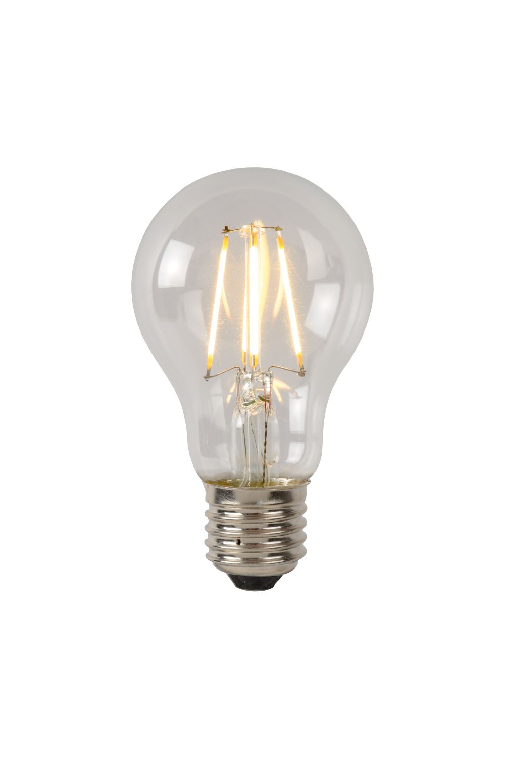 Lucide A60 - Filament lamp - Ø 6 cm - LED Dimb. - E27 - 1x5W 2700K - Transparant