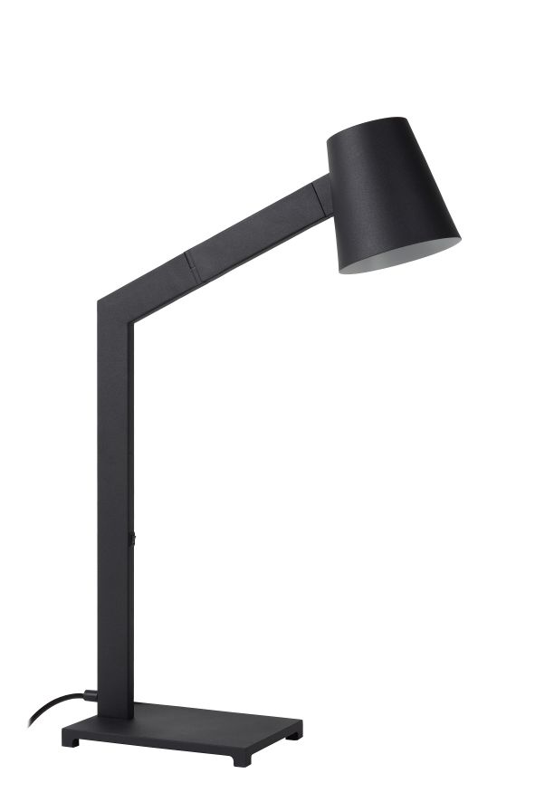 Lucide MIZUKO - Bureaulamp - 1xE14 - Zwart
