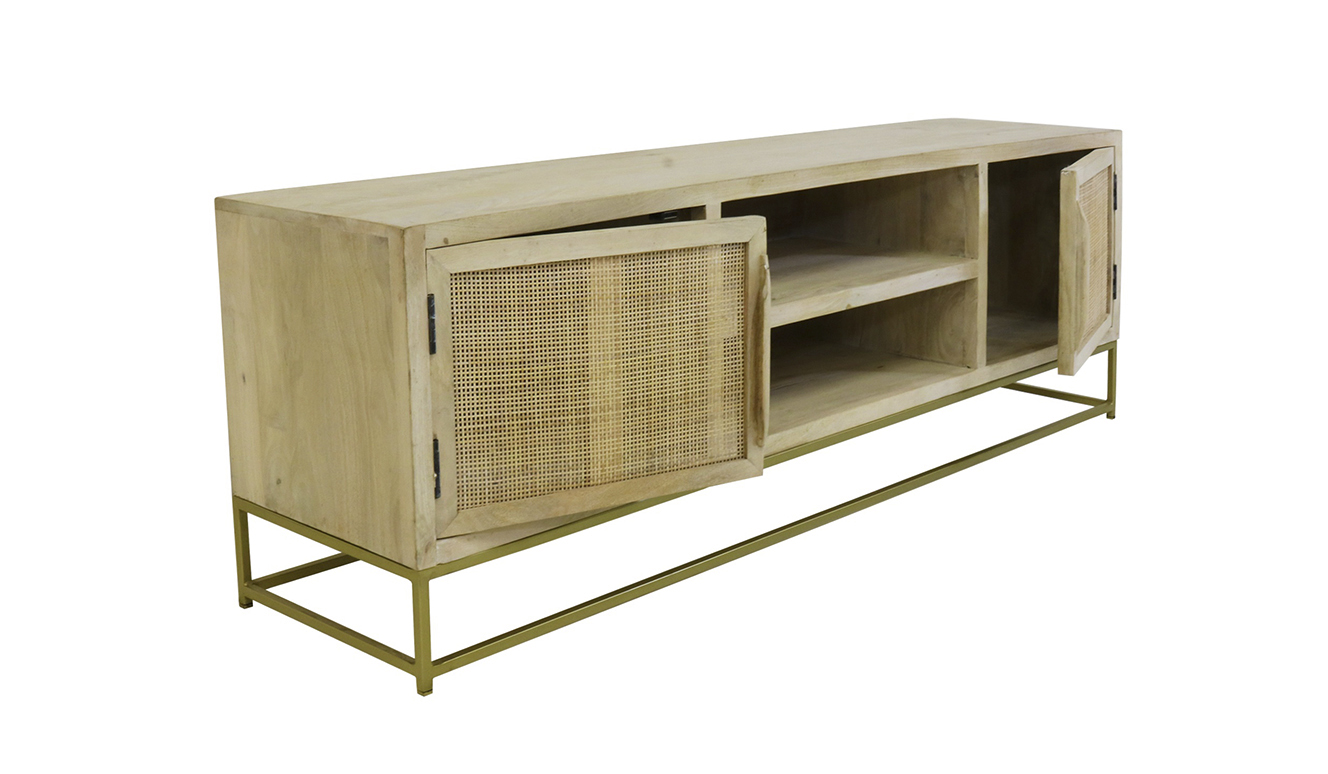 Kick Rotan Tv Dressoir Nature - 170cm