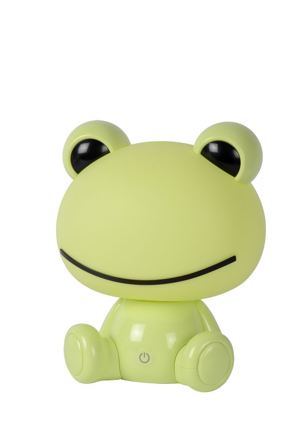 Lucide DODO Frog - Tafellamp Kinderkamer - LED Dimb. - 1x3W - 3 StepDim - Groen