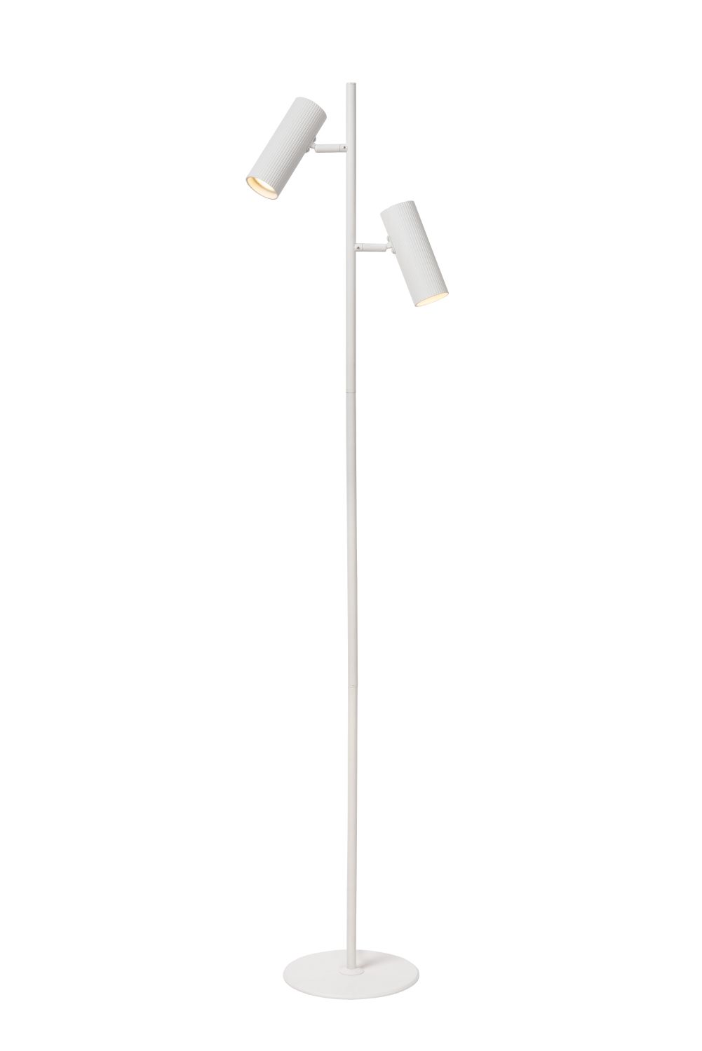 Lucide CLUBS - Vloerlamp - 2xGU10 - Wit