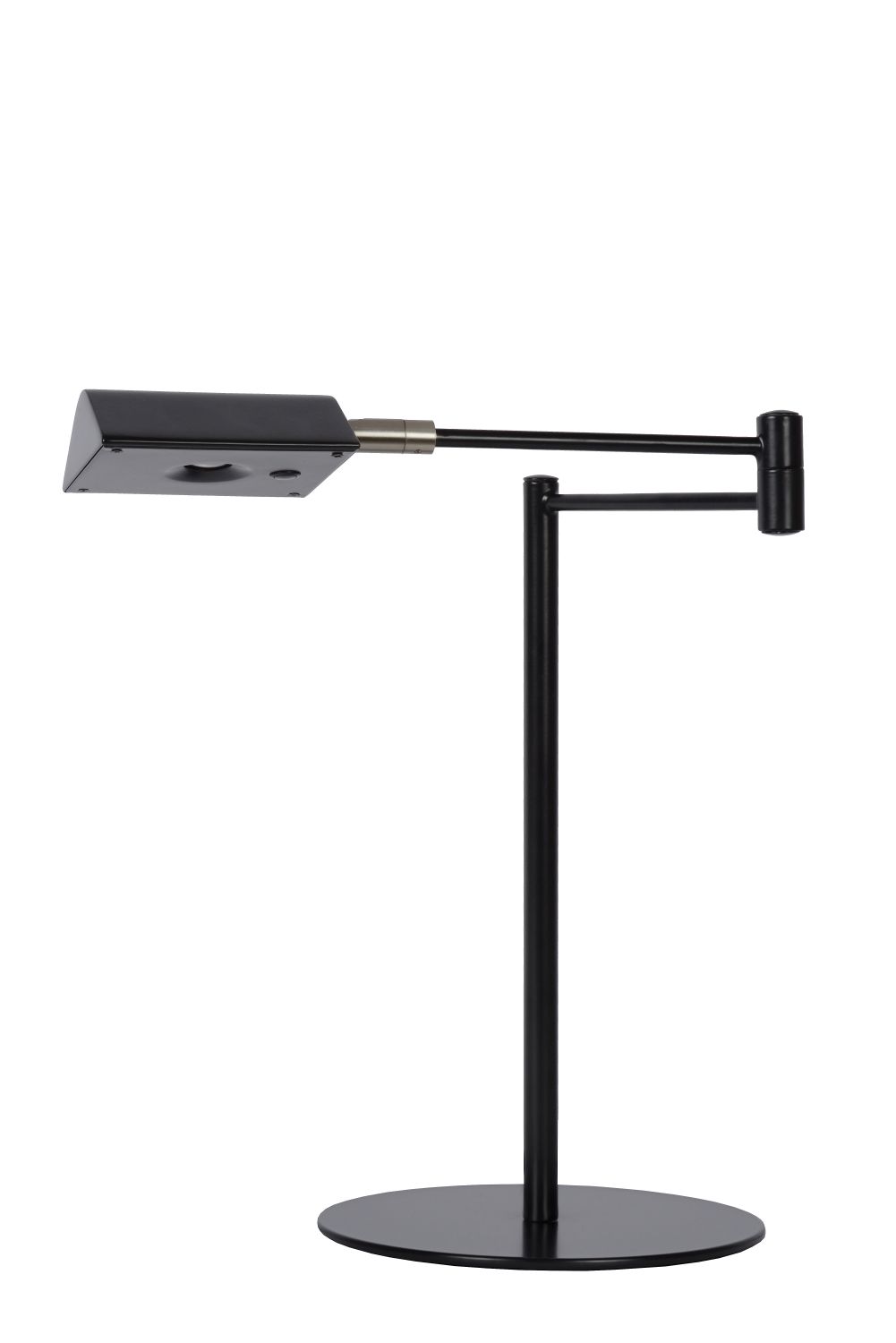 Lucide NUVOLA - Bureaulamp - Ø 20 cm - LED Dimb. - 1x9W 3000K - Zwart