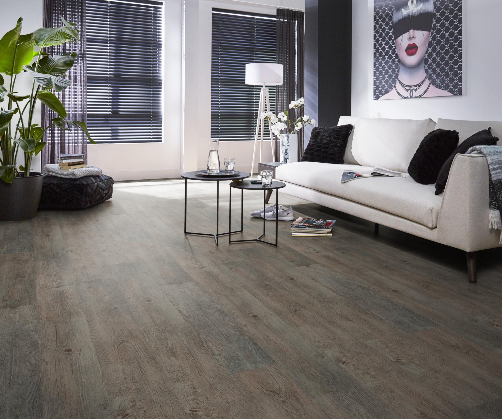 Ambiant Abbatini donker grijsbruin eiken 5412