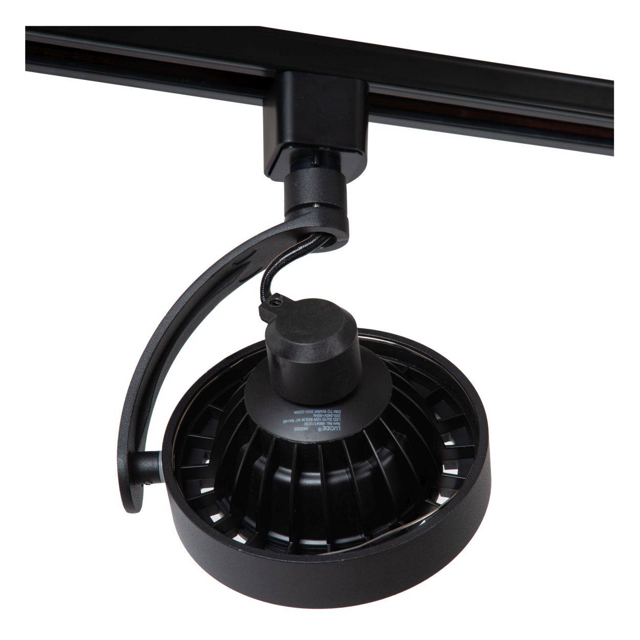 Lucide TRACK DORIAN Railspot - 1-fase Railsysteem / Railverlichting - 1xES111 - Zwart (Uitbreiding)