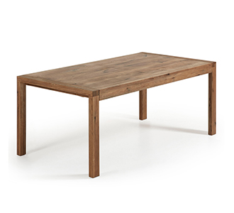 Briva uitschuifbare tafel 200 (280) x 100 cm verweerd