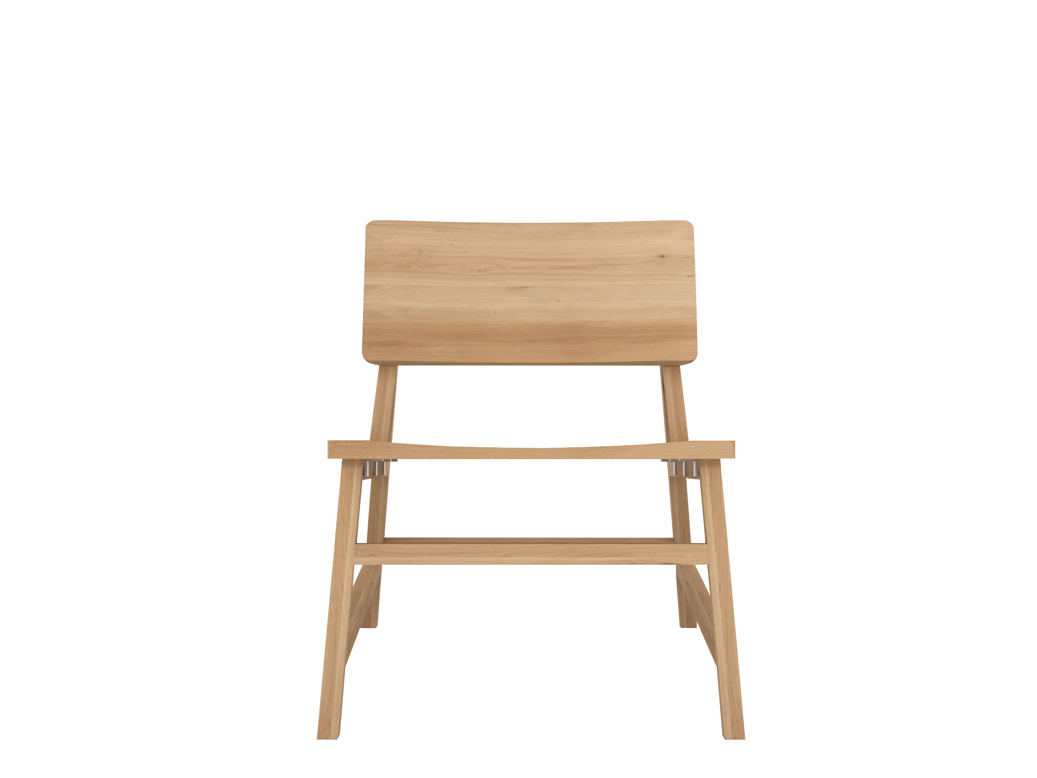 Ethnicraft - N2 eiken fauteuil (58 x 69 x 70 cm)