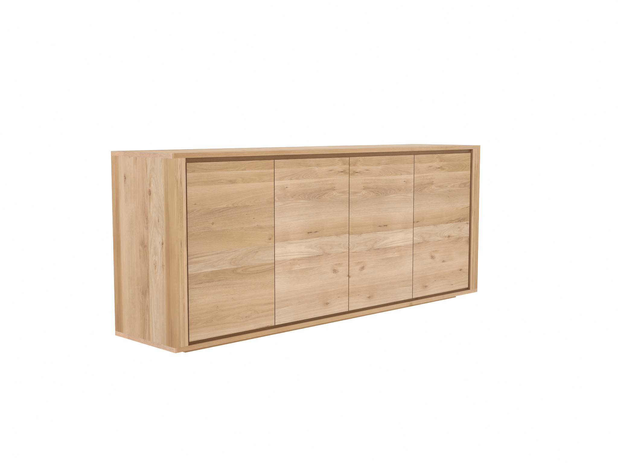 Ethnicraft - Shadow eiken dressoir (203 x 45 x 84 cm)
