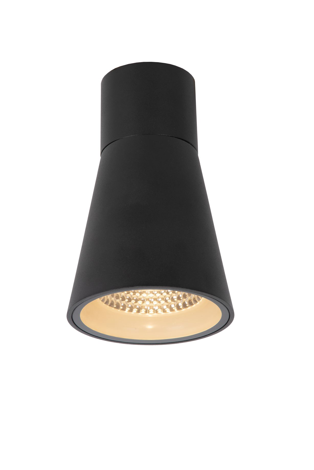 Lucide DERBY - Plafonnière Buiten - LED - 1x9W 2700K - IP65 - Zwart