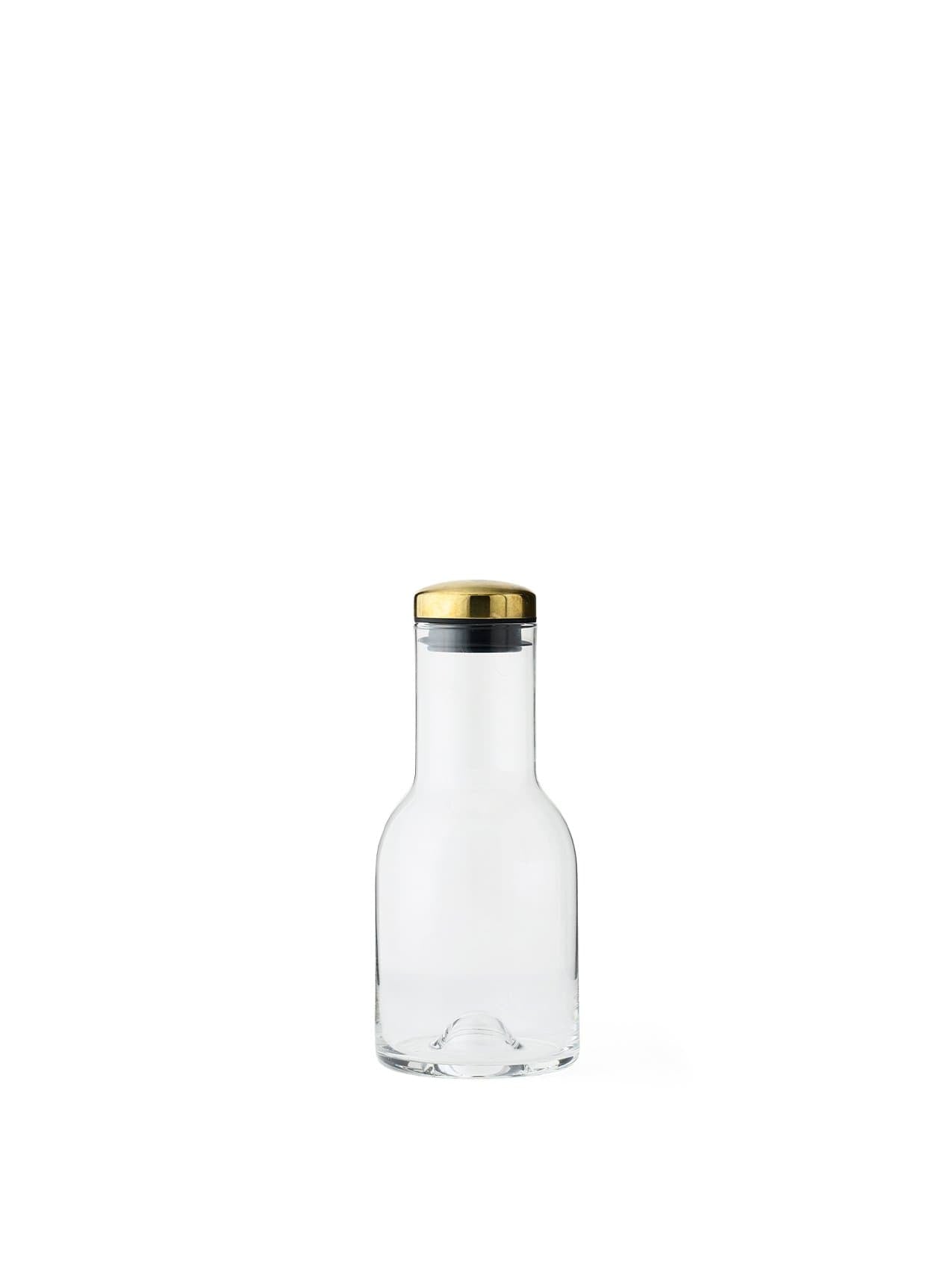 Menu - waterfles, 0,5 L, Clear/Brass