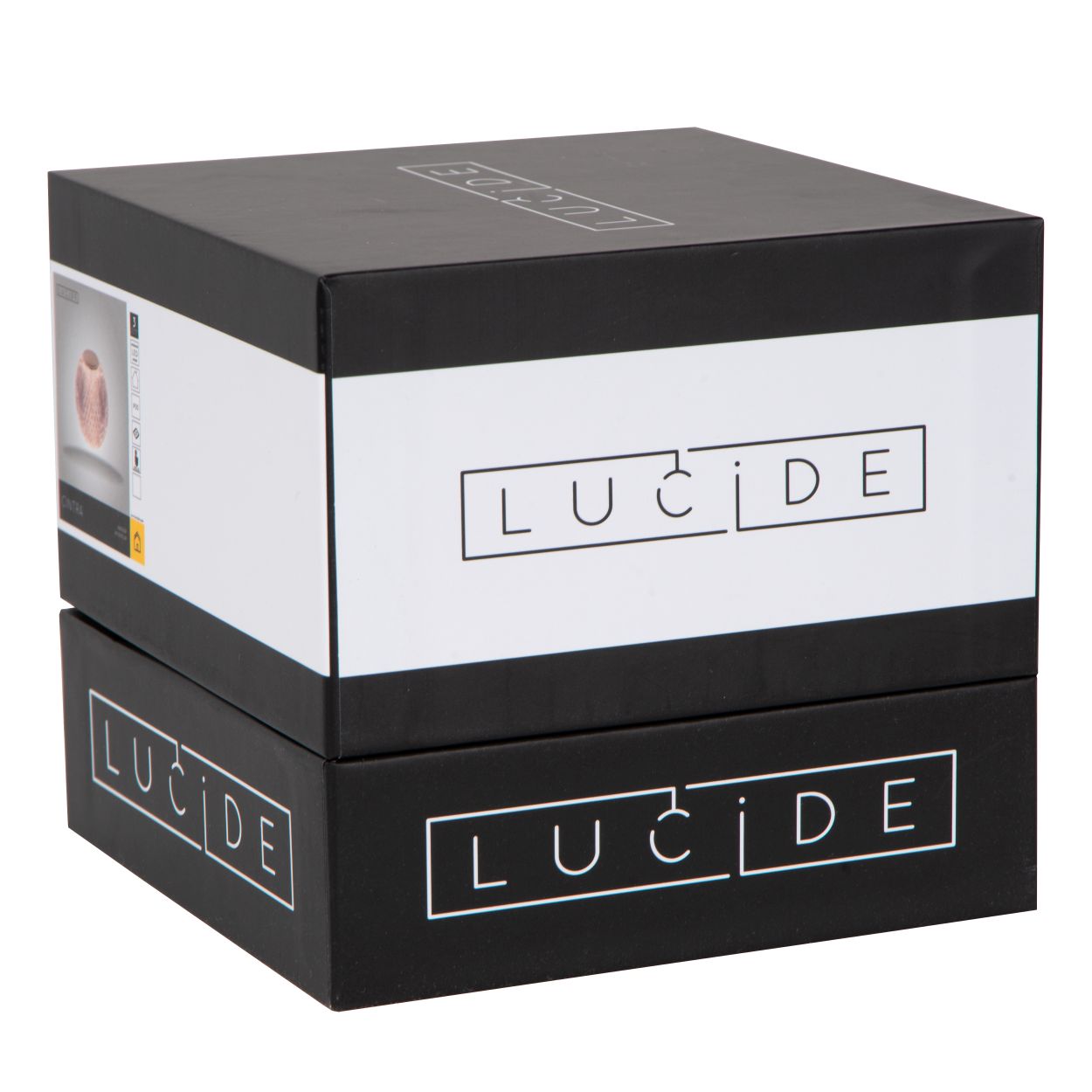 Lucide CINTRA - Oplaadbare Tafellamp - Accu/Batterij - Ø 11 cm - LED Dimb. - 1x2W 2700K - 3 StepDim - Transparant