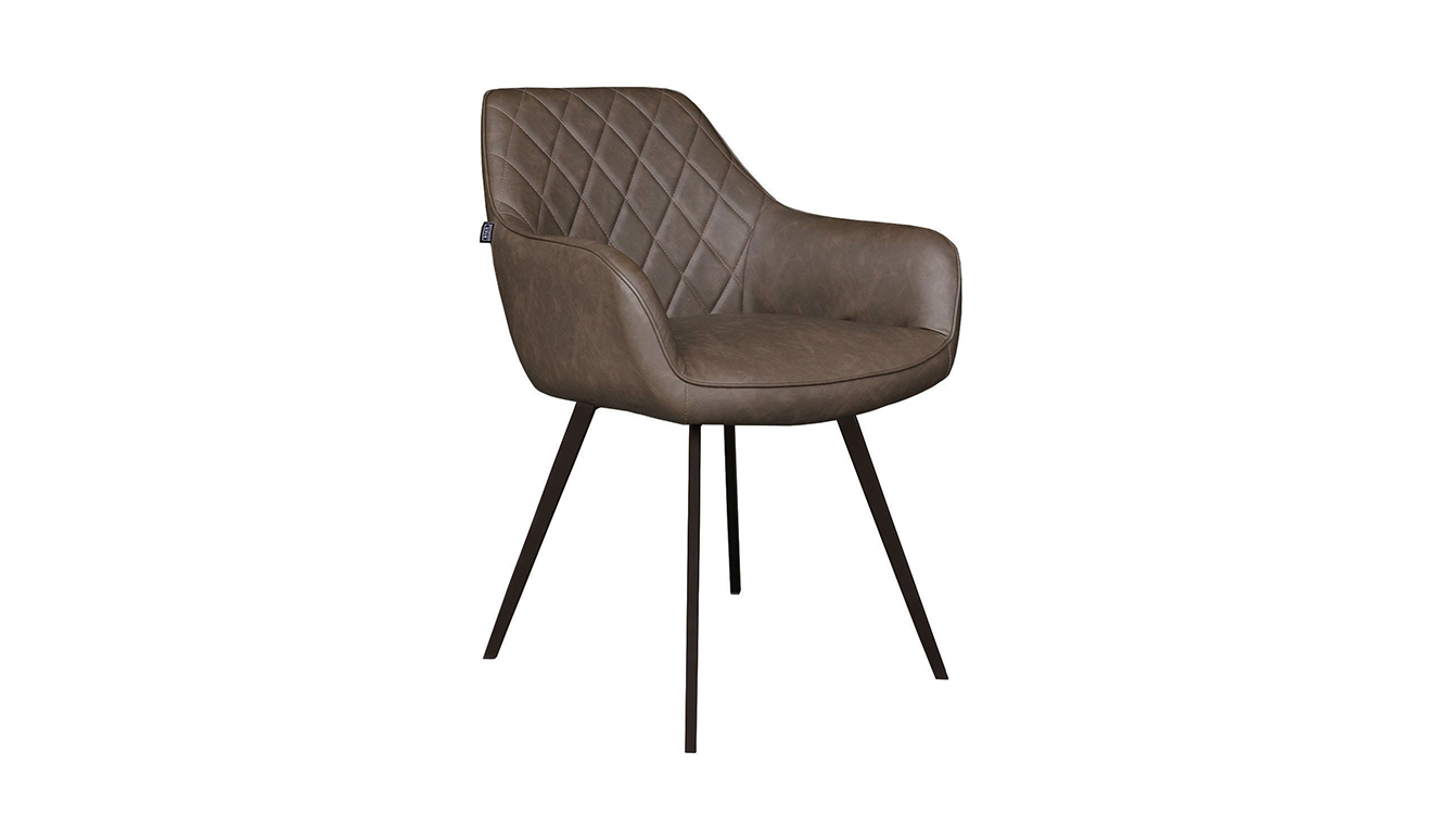 Kick eetkamerstoel Karl - Bruin