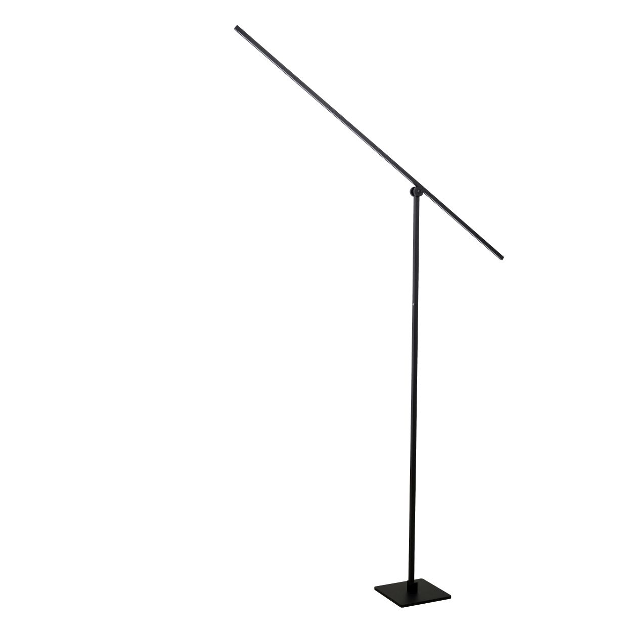 Lucide AGENA - Leeslamp - LED Dimb. - 1x18W 2700K - 3 StepDim - Zwart