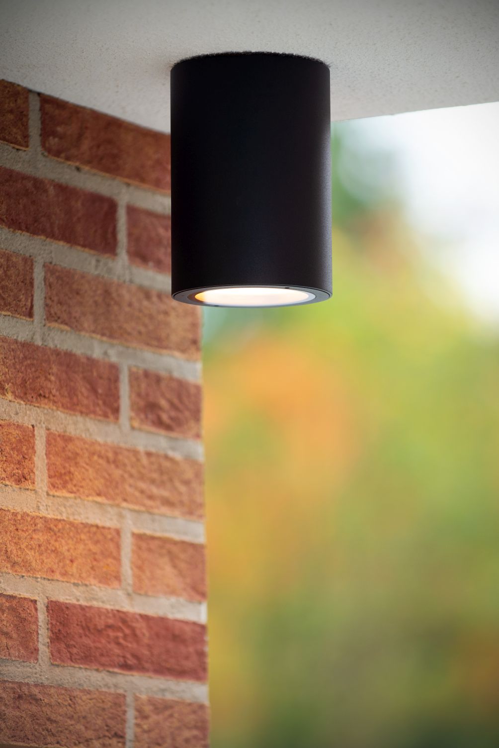 Lucide VOLANTIS - Plafondspot Buiten - Ø 10,8 cm - 1xE27 - IP54 - Zwart