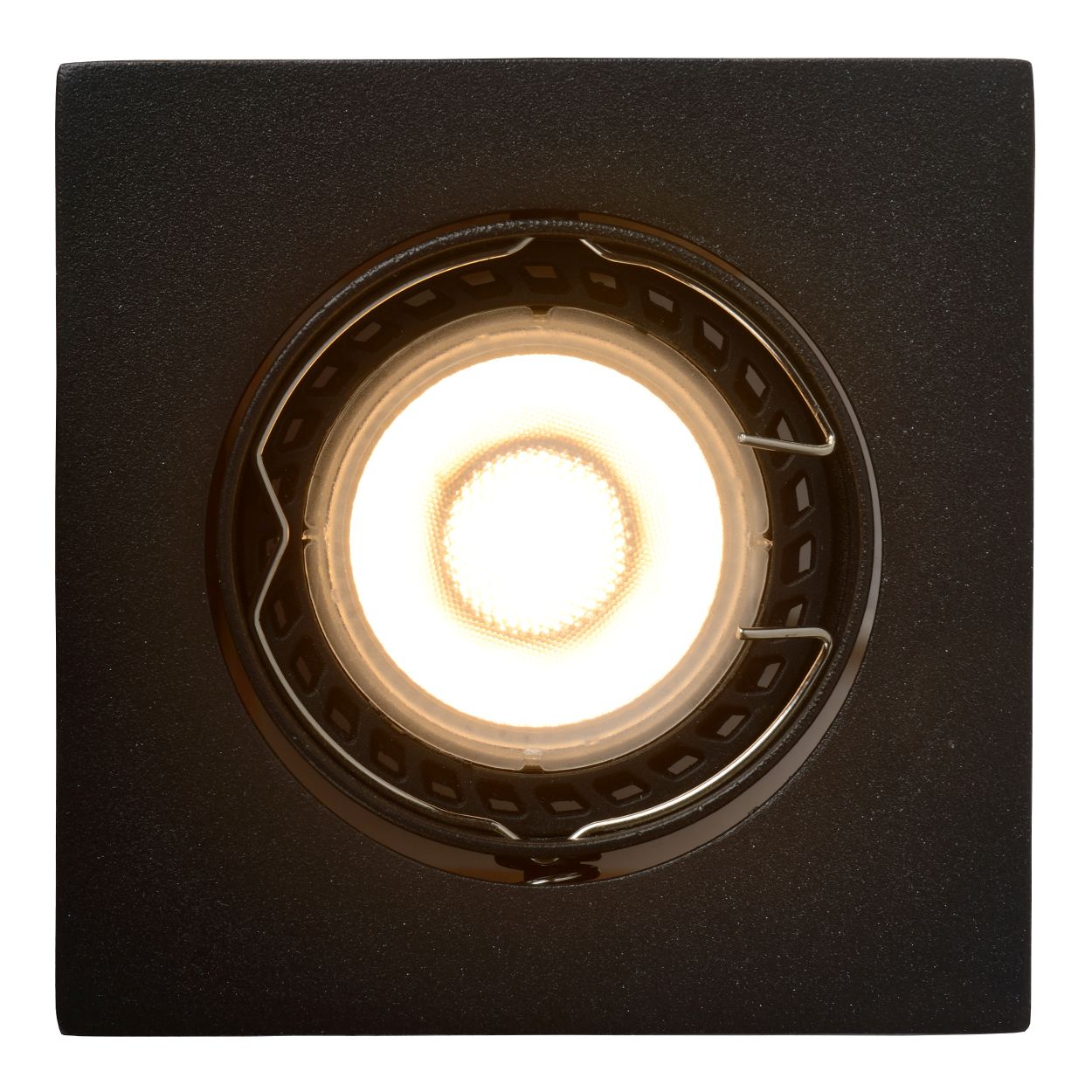 Lucide FOCUS - Inbouwspot - LED Dimb. - GU10 - 3x5W 3000K - Zwart - Set van 3