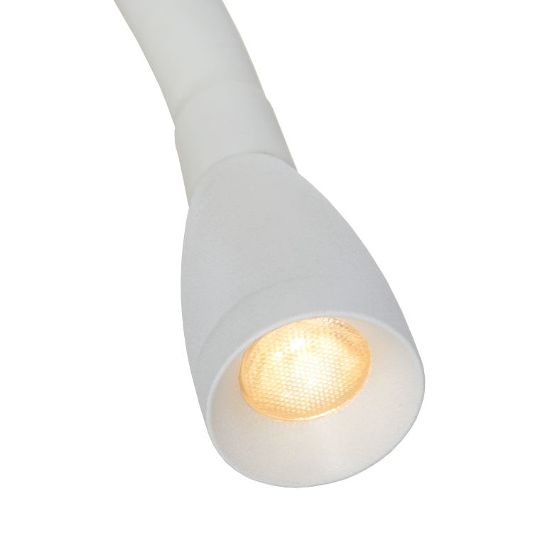 Lucide GALEN-LED - Bedlamp - LED - 1x3W 3000K - Wit