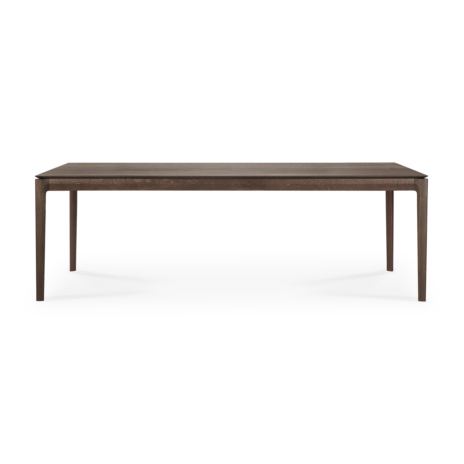 Ethnicraft - Bok eettafel gelakt eiken bruin  (240 x 100 x 76 cm)