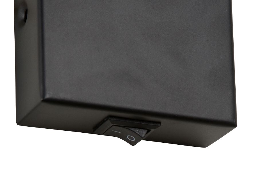 Lucide BUDDY - Bedlamp - LED - 1x4W 4000K - Zwart