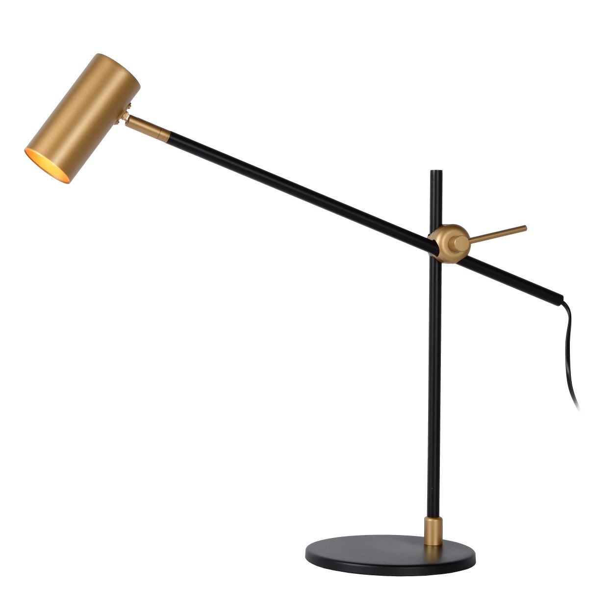 Lucide PHILINE - Bureaulamp - 1xGU10 - Zwart