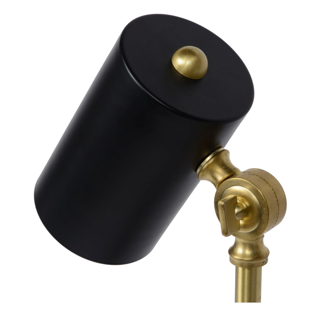 Lucide BRANDON - Bureaulamp - 1xE14 - Zwart
