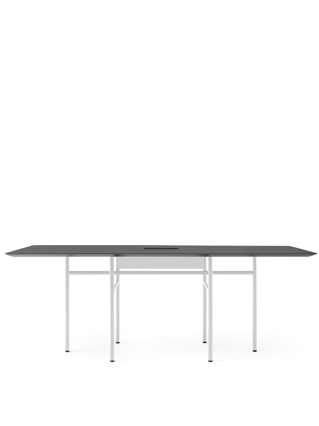Menu - Snaregade vergadertafel, rechthoekig, L. Grey/Char Linoleum