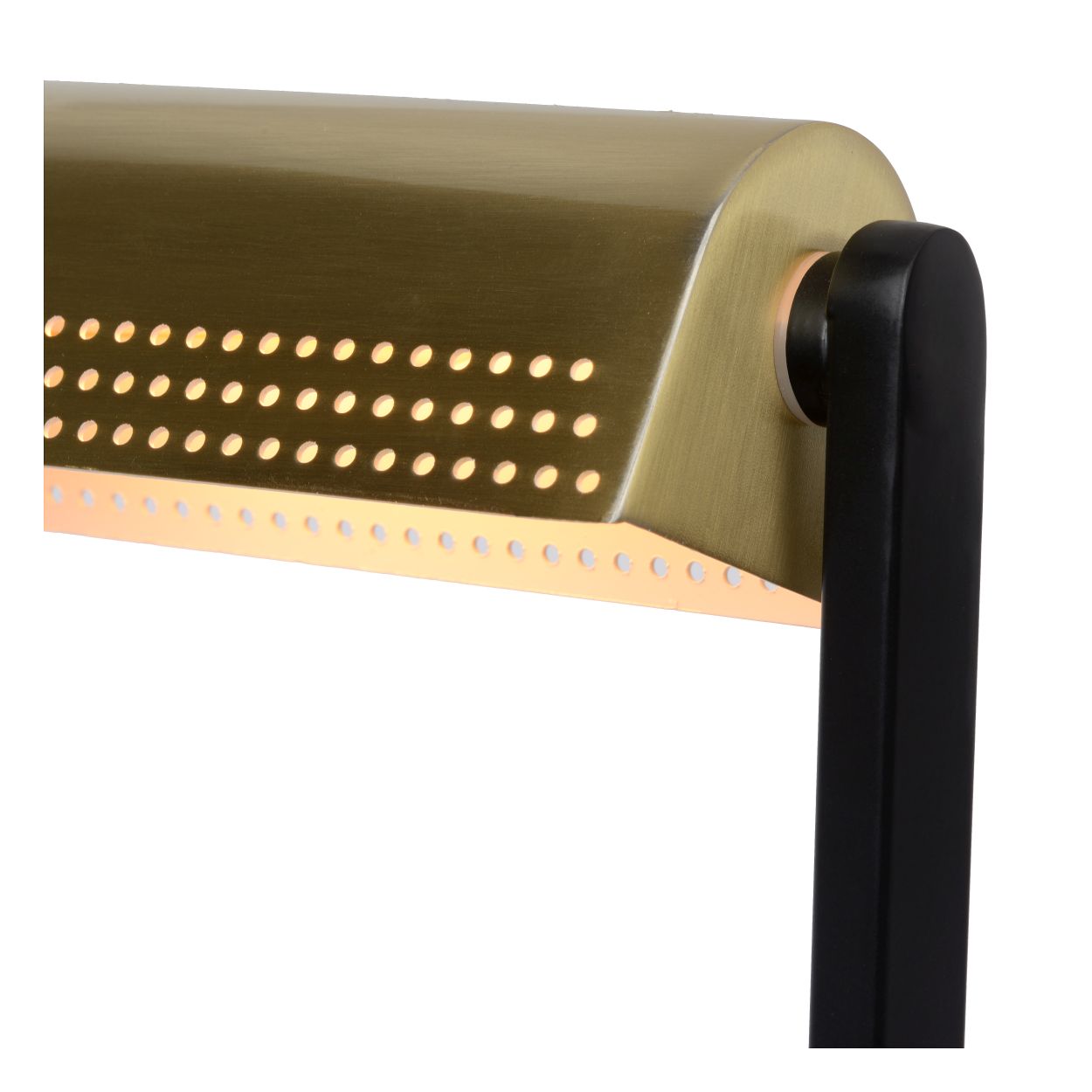 Lucide LAUT - Bureaulamp - 1xE27 - 3 StepDim - Zwart