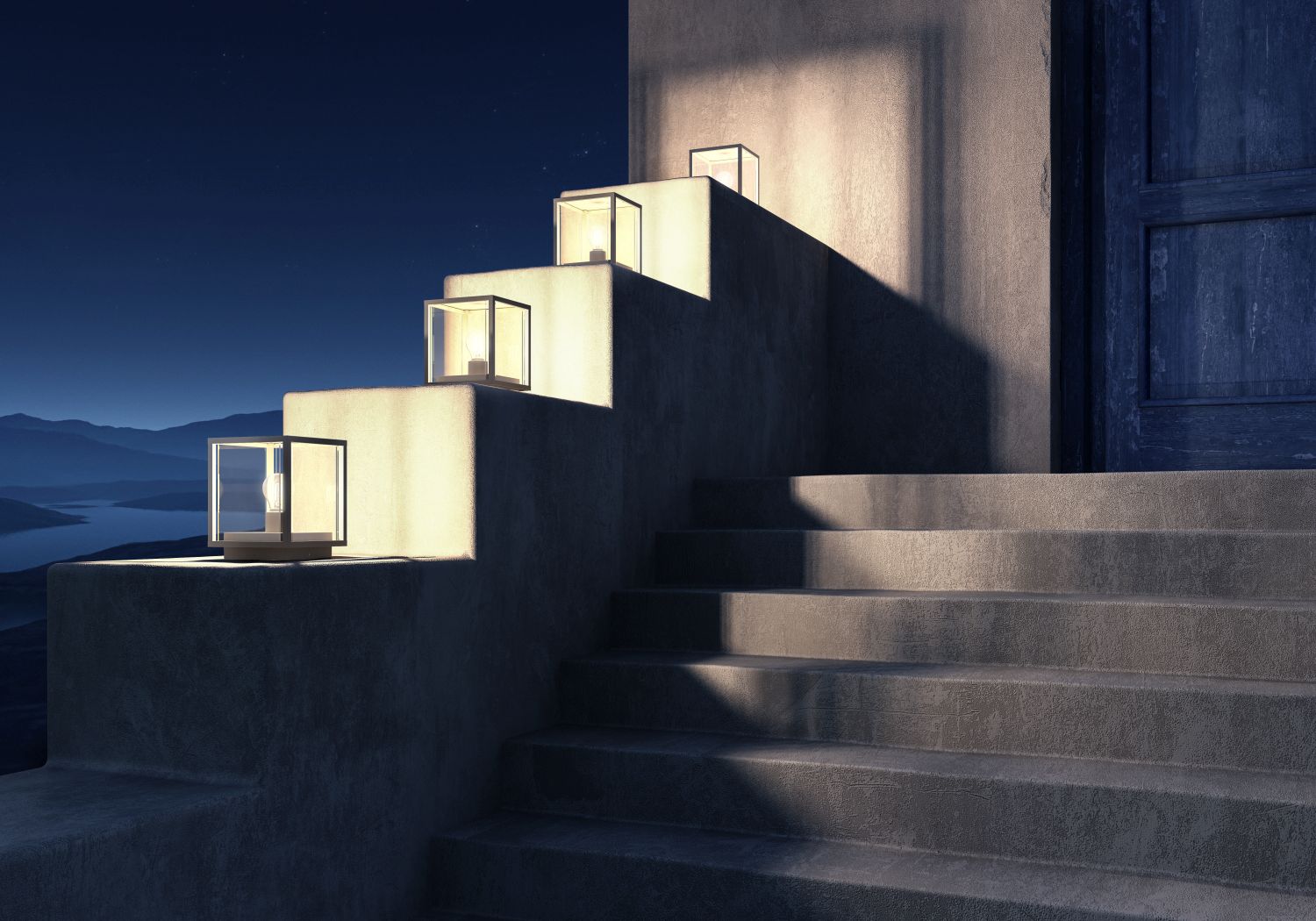 Lucide CLAIRE - Sokkellamp Buiten - 1xE27 - IP54 - Antraciet