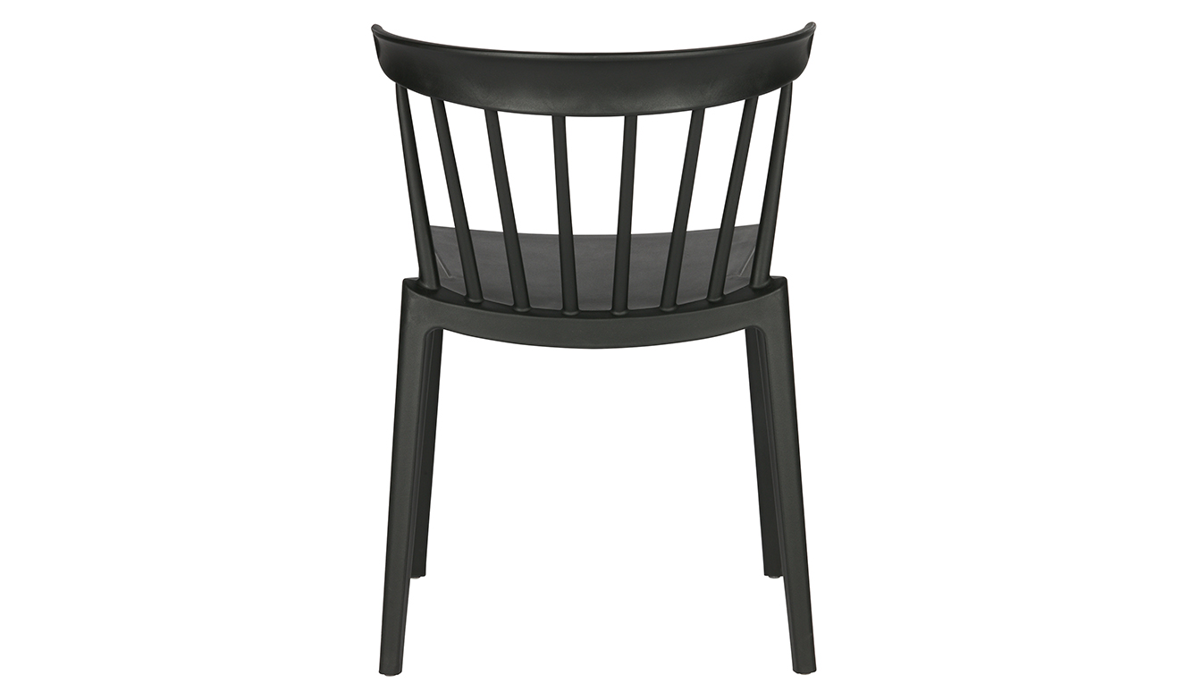 Bliss chair plastic black