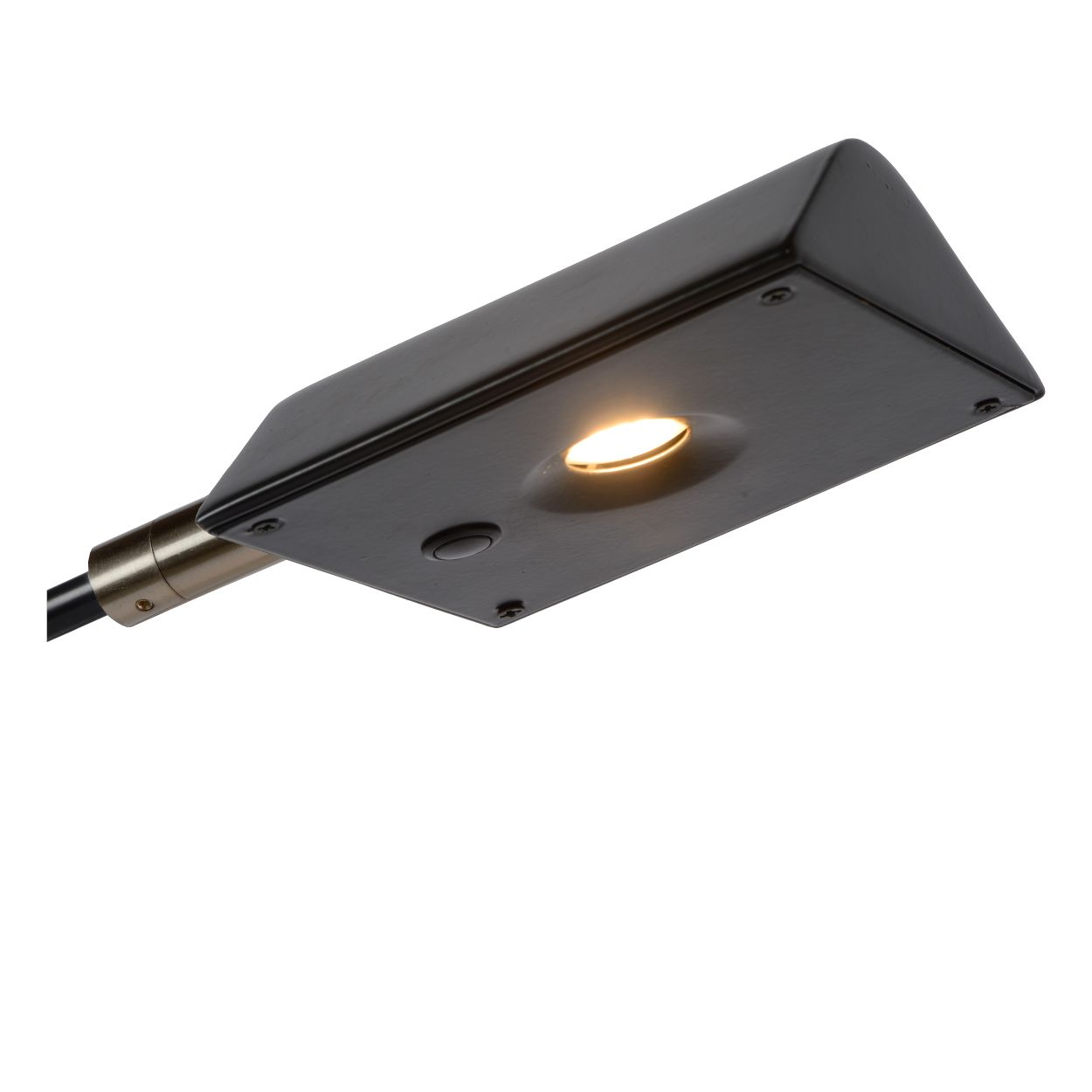 Lucide NUVOLA - Bureaulamp - Ø 20 cm - LED Dimb. - 1x9W 3000K - Zwart
