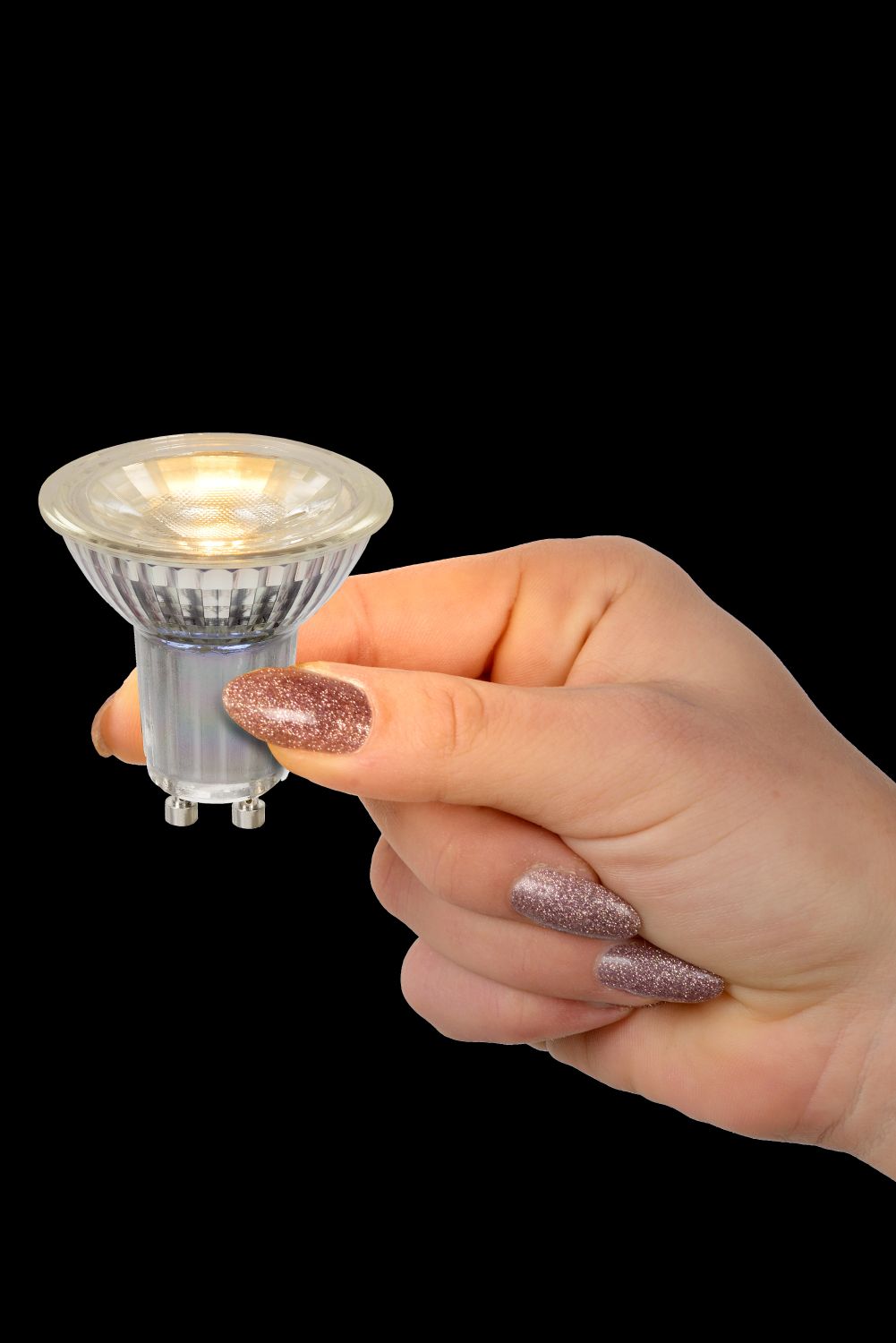 Lucide MR16 - Led lamp - Ø 5 cm - LED Dimb. - GU10 - 1x5W 2700K - Transparant