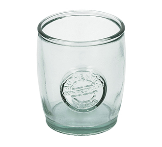 Tsiande glazen pot transparant 100% gerecycled