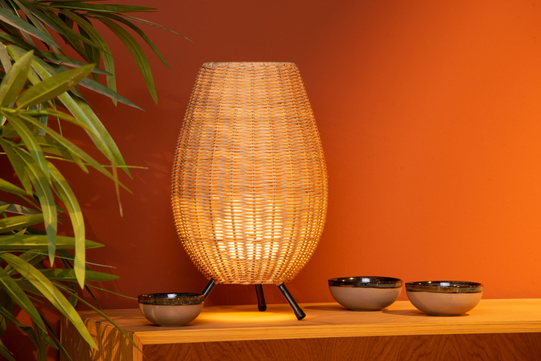 Lucide COLIN - Tafellamp - Ø 22 cm - 1xG9 - Naturel