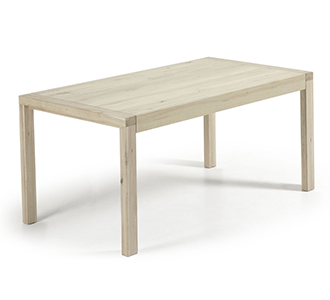 Briva uitschuifbare tafel gebleekt 200 (280) x100 cm